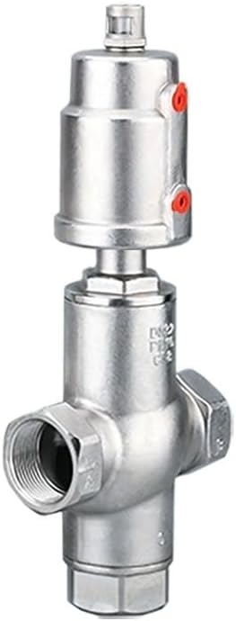 DN40 3 Way Stainless Steel Pneumatic Actuator Angle Seat